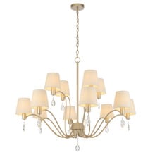 Elsfjord Crystal 12 Light Pendant